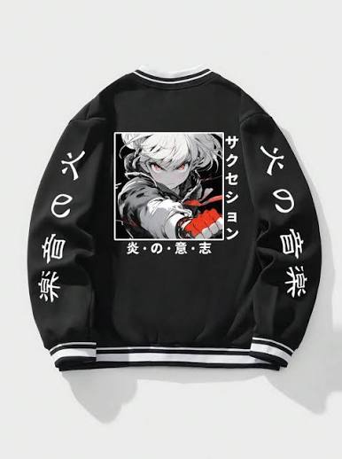 Anime Varsity Jacket
